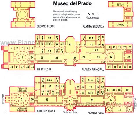 planos del museo del prado